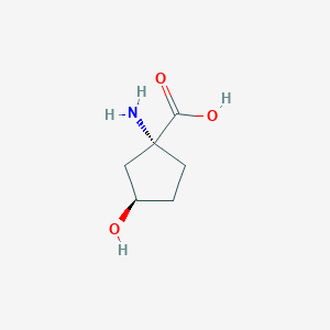 (1R,3R)-1-Amino-3-hydroxycyclopentanecarboxylic acid