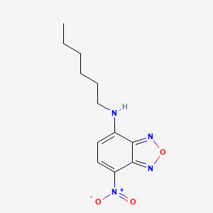 N-Hexyl-7-nitro-2,1,3-benzoxadiazol-4-amine