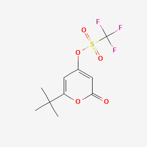 6-(tert-Butyl)-2-oxo-2H-pyran-4-yl trifluoromethanesulfonate