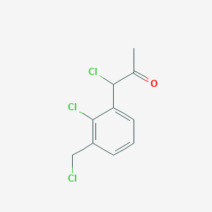 1-Chloro-1-(2-chloro-3-(chloromethyl)phenyl)propan-2-one