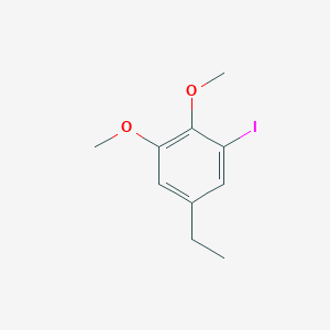 1,2-Dimethoxy-5-ethyl-3-iodobenzene