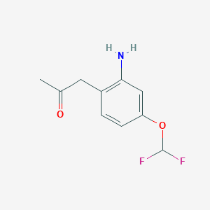 1-(2-Amino-4-(difluoromethoxy)phenyl)propan-2-one