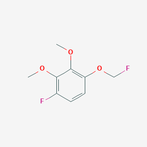 1,2-Dimethoxy-3-fluoro-6-(fluoromethoxy)benzene