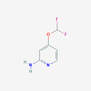 B1405293 4-(Difluoromethoxy)pyridin-2-amine CAS No. 1206972-19-1