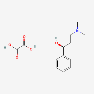 molecular formula C13H19NO5 B1405298 (S)-3-(二甲氨基)-1-苯基丙醇；草酸 CAS No. 873436-53-4