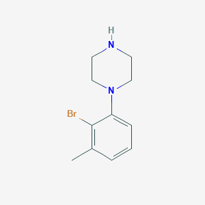 1-(2-Bromo-3-methylphenyl)piperazine