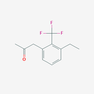 1-(3-Ethyl-2-(trifluoromethyl)phenyl)propan-2-one