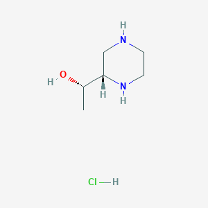 (S)-1-((S)-Piperazin-2-YL)ethanol hcl