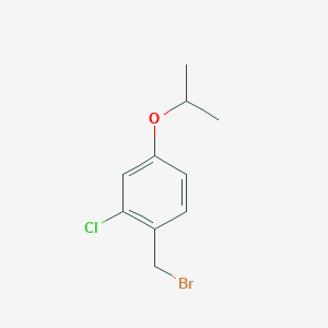 1-(Bromomethyl)-2-chloro-4-isopropoxybenzene