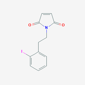 B140533 N-(4-Iodophenethyl)maleimide CAS No. 136947-30-3