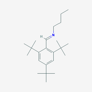 (E)-N-Butyl-1-(2,4,6-tri-tert-butylphenyl)methanimine