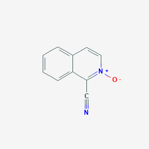 Isoquinaldonitrile, 2-oxide