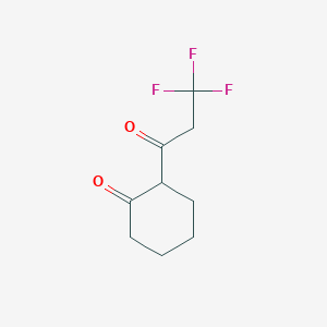 2-(3,3,3-Trifluoropropanoyl)cyclohexanone