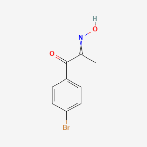 molecular formula C9H8BrNO2 B14053558 1-(4-Bromophenyl)propane-1,2-dione2-oxime 