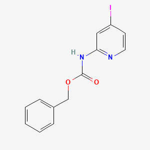 B1405361 Benzyl (4-iodopyridin-2-yl)carbamate CAS No. 1624261-09-1