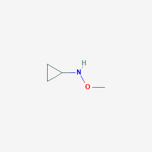 molecular formula C4H9NO B14053781 N-methoxycyclopropanamine 