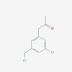 1-(3-Chloro-5-(chloromethyl)phenyl)propan-2-one