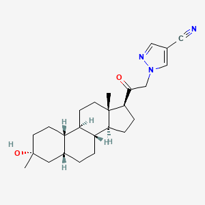 molecular formula C25H35N3O2 B1405386 祖拉隆 CAS No. 1632051-40-1