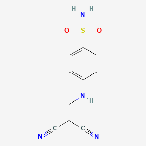 4-[(2,2-Dicyanoethenyl)amino]benzenesulfonamide