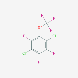 1,4-Dichloro-2,3,5-trifluoro-6-(trifluoromethoxy)benzene