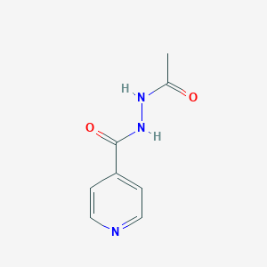 molecular formula C8H9N3O2 B140540 乙酰异烟肼 CAS No. 1078-38-2