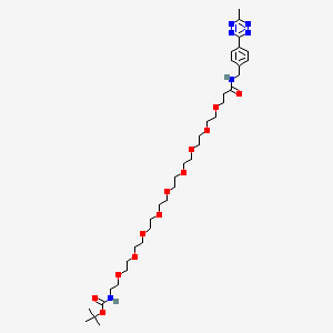 Methyltetrazine-amino-PEG9-CH2CH2NHBoc