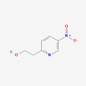 molecular formula C7H8N2O3 B1405412 2-(5-Nitropyridin-2-yl)ethanol CAS No. 1260740-65-5