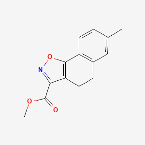 Methyl 7-methyl-4,5-dihydronaphtho[2,1-d]isoxazole-3-carboxylate