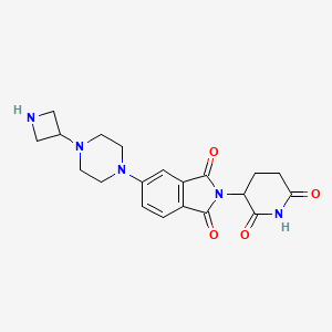 5-(4-(Azetidin-3-yl)piperazin-1-yl)-2-(2,6-dioxopiperidin-3-yl)isoindoline-1,3-dione