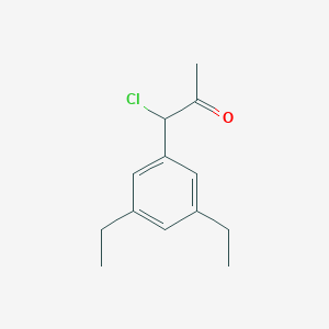 1-Chloro-1-(3,5-diethylphenyl)propan-2-one