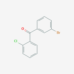 molecular formula C13H8BrClO B140548 3-溴-2'-氯苯甲酮 CAS No. 135774-38-8