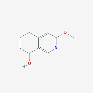 3-Methoxy-5,6,7,8-tetrahydroisoquinolin-8-ol