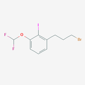 1-(3-Bromopropyl)-3-(difluoromethoxy)-2-iodobenzene