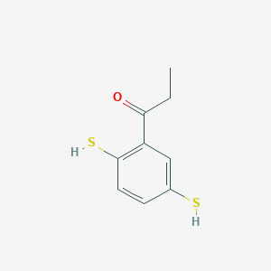 1-(2,5-Dimercaptophenyl)propan-1-one