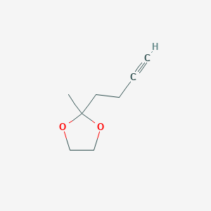 2-Methyl-2-(3-butynyl)-1,3-dioxolane