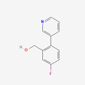 (5-Fluoro-2-(pyridin-3-yl)phenyl)methanol