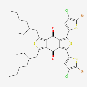 1,3-bis(5-bromo-4-chlorothiophen-2-yl)-5,7-bis(2-ethylhexyl)thieno[3,4-f][2]benzothiole-4,8-dione