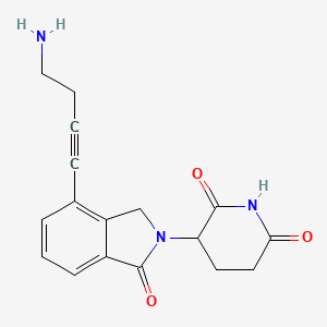 Phthalimidinoglutarimide-propargyl-C1-amine HCl