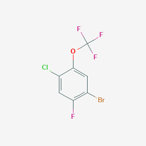 1-Bromo-4-chloro-2-fluoro-5-(trifluoromethoxy)benzene