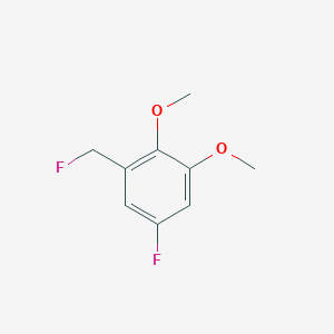 1,2-Dimethoxy-5-fluoro-3-(fluoromethyl)benzene