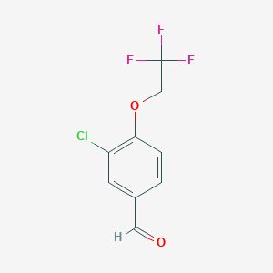 3-Chloro-4-(2,2,2-trifluoro-ethoxy)-benzaldehyde