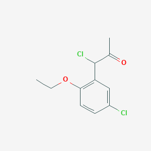 1-Chloro-1-(5-chloro-2-ethoxyphenyl)propan-2-one