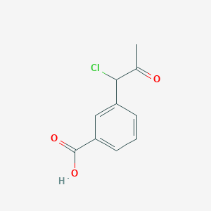 1-(3-Carboxyphenyl)-1-chloropropan-2-one