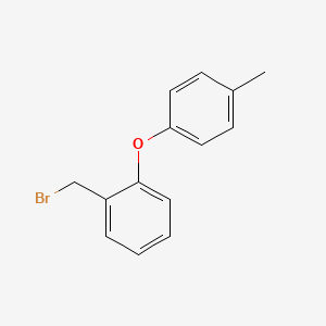 molecular formula C14H13BrO B1405560 1-(溴甲基)-2-(4-甲基苯氧基)苯 CAS No. 1427460-35-2