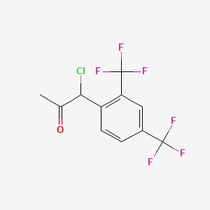 1-(2,4-Bis(trifluoromethyl)phenyl)-1-chloropropan-2-one