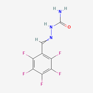 Hydrazinecarboxamide, 2-[(pentafluorophenyl)methylene]-