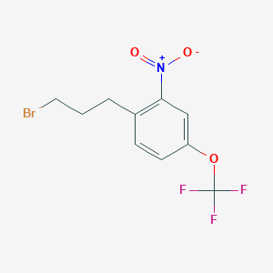 1-(3-Bromopropyl)-2-nitro-4-(trifluoromethoxy)benzene