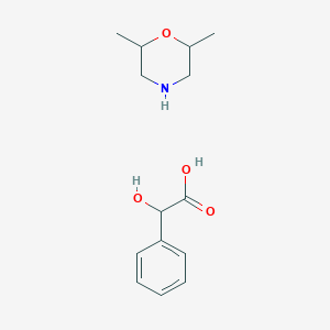 (2S,6S)-2,6-Dimethylmorpholine (R)-2-hydroxy-2-phenylacetate