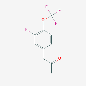 1-(3-Fluoro-4-(trifluoromethoxy)phenyl)propan-2-one