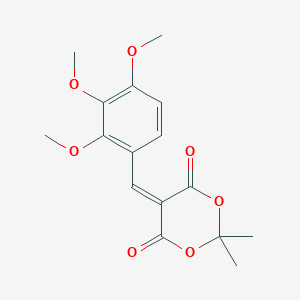 2,2-Dimethyl-5-(2,3,4-trimethoxybenzylidene)-1,3-dioxane-4,6-dione